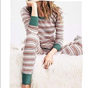 Victoria Secret Thermal Long sleeve Pant PJ Set
